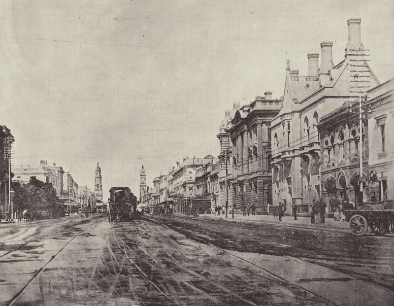 King William Street, Adelaide von English Photographer