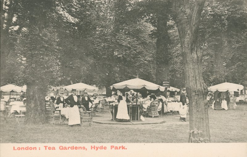 London, Teegärten, Hyde Park von English Photographer