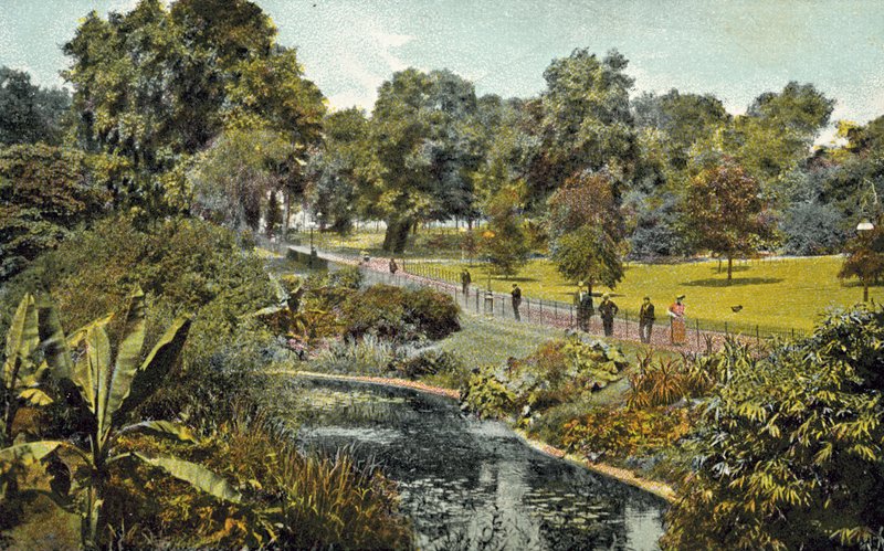 London, The Dell, Hyde Park von English Photographer