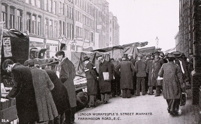 Straßenmärkte der Londoner Arbeiter von English Photographer