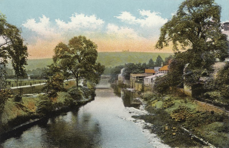 Matlock Bridge, am Fluss Derwent von English Photographer