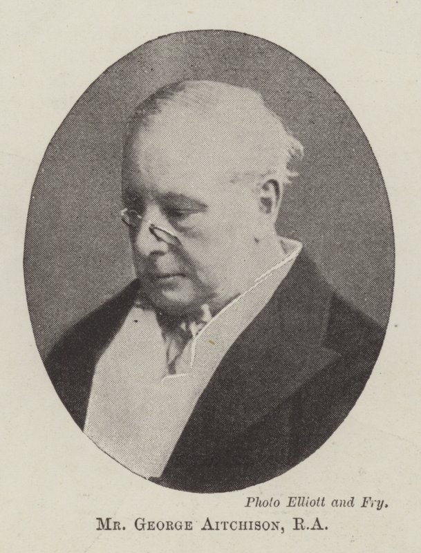 Mr George Aitchison, RA von English Photographer