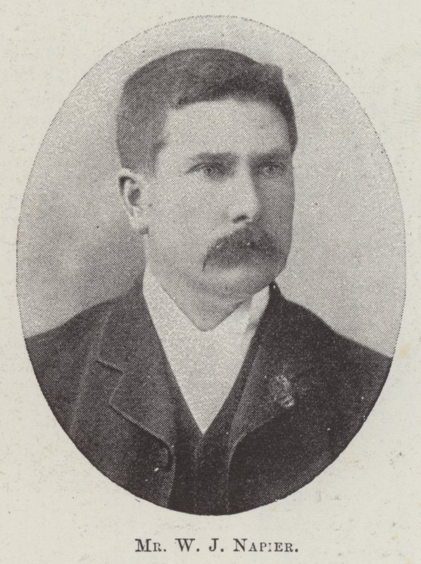 Mr. W. J. Napier von English Photographer