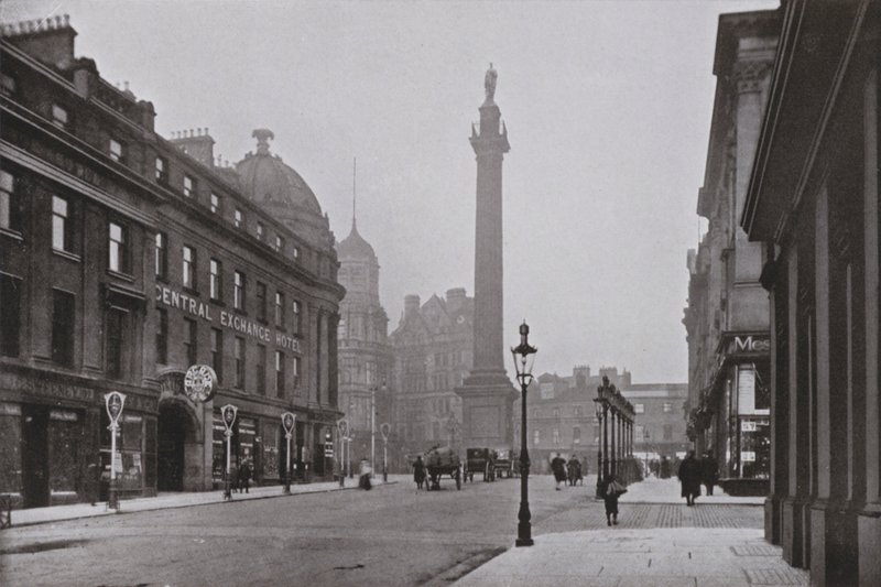Newcastle, Grey Street von English Photographer