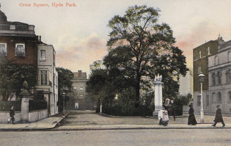 Orme Square, Hyde Park, London von English Photographer