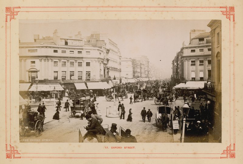 Oxford Street, Regent Circus, London von English Photographer