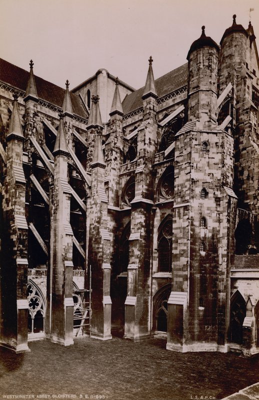 Postkarte von Westminster Abbey von English Photographer