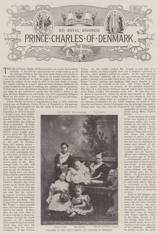 Prinz Charles von Dänemark von English Photographer