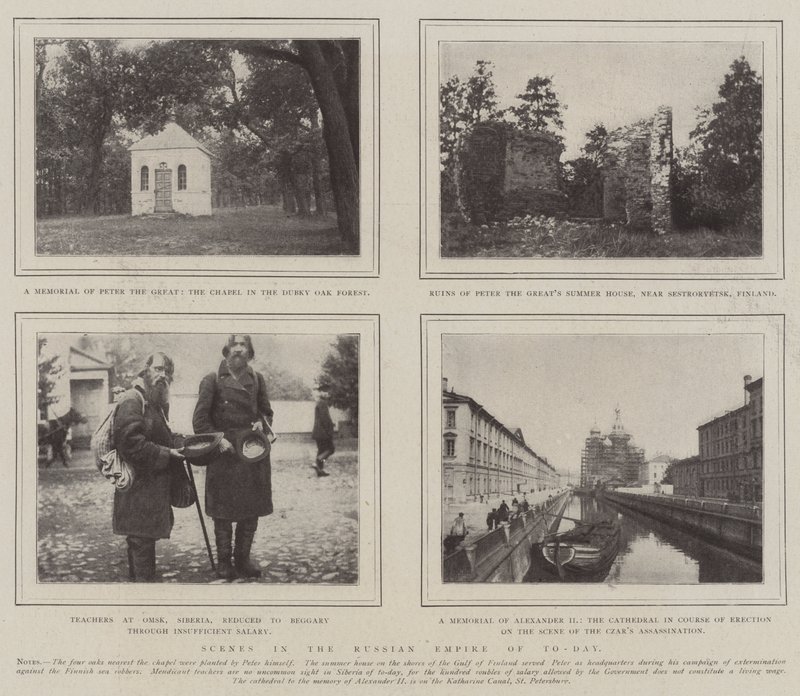 Szenen im heutigen russischen Reich von English Photographer