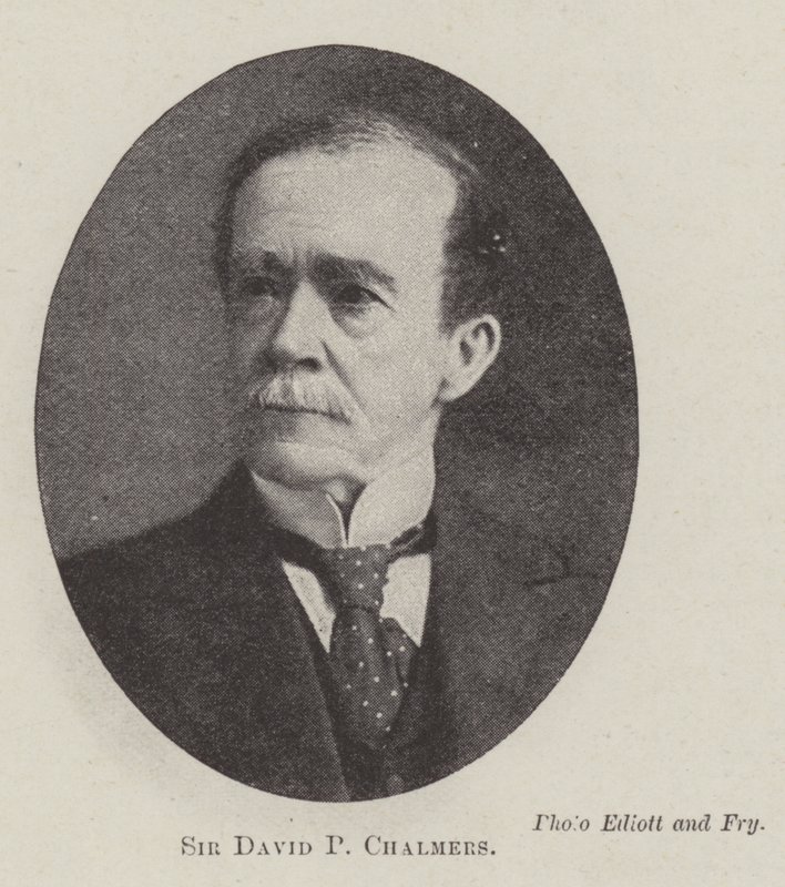 Sir David P Chalmers von English Photographer
