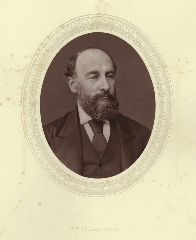 Sir George Nares von English Photographer