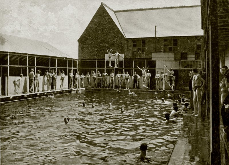 Schwimmen am Clifton College von English Photographer