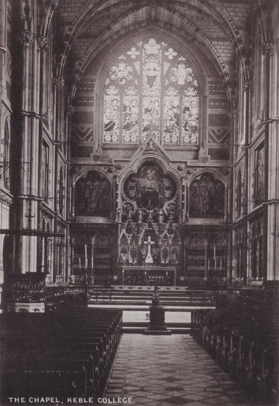 Die Kapelle, Keble College von English Photographer