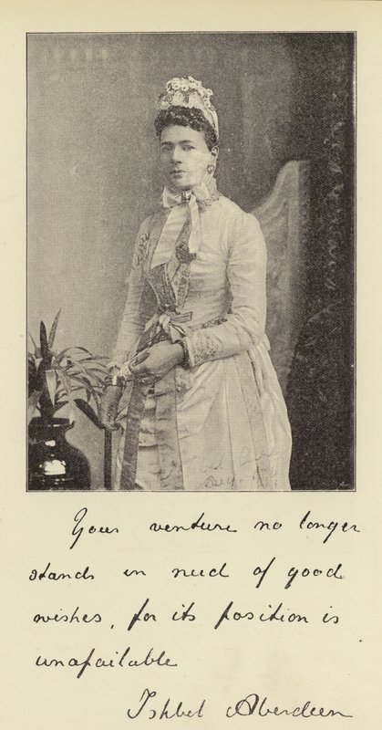 Die Gräfin von Aberdeen von English Photographer