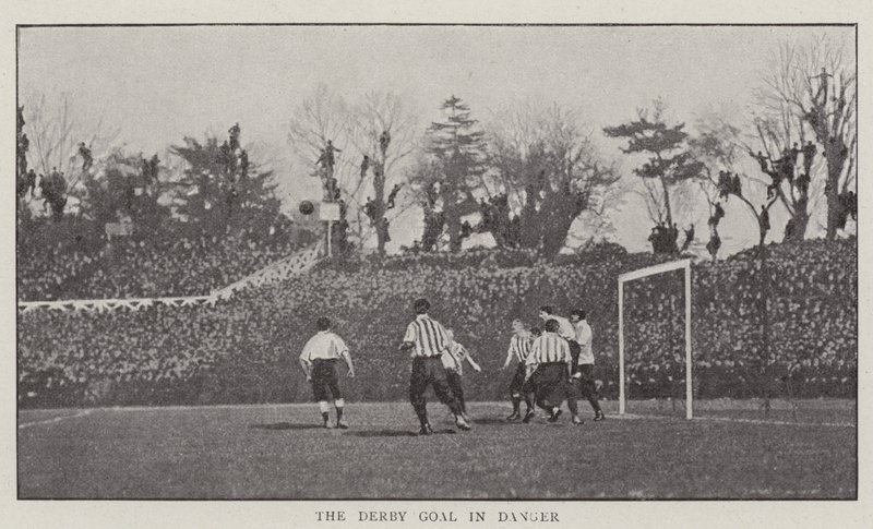 Das Derby-Tor in Gefahr von English Photographer