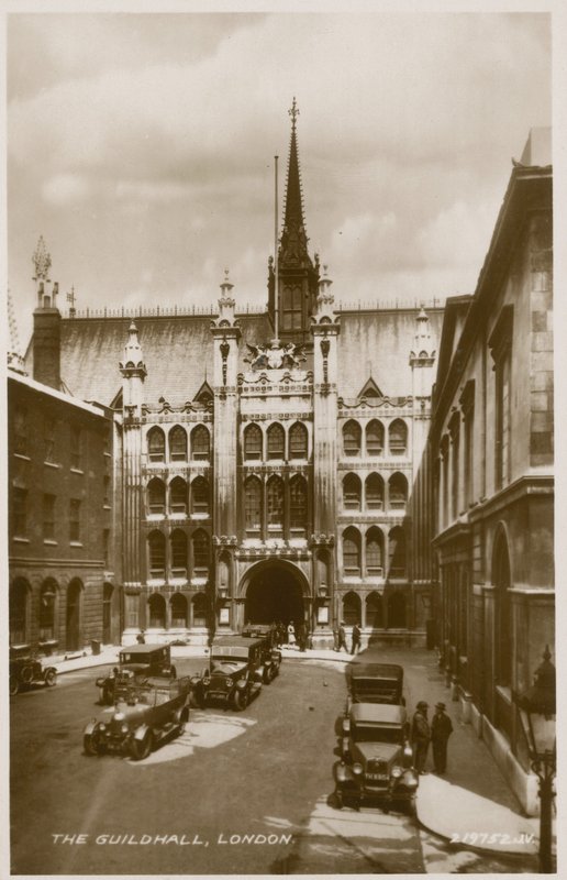 Die Guildhall, London von English Photographer