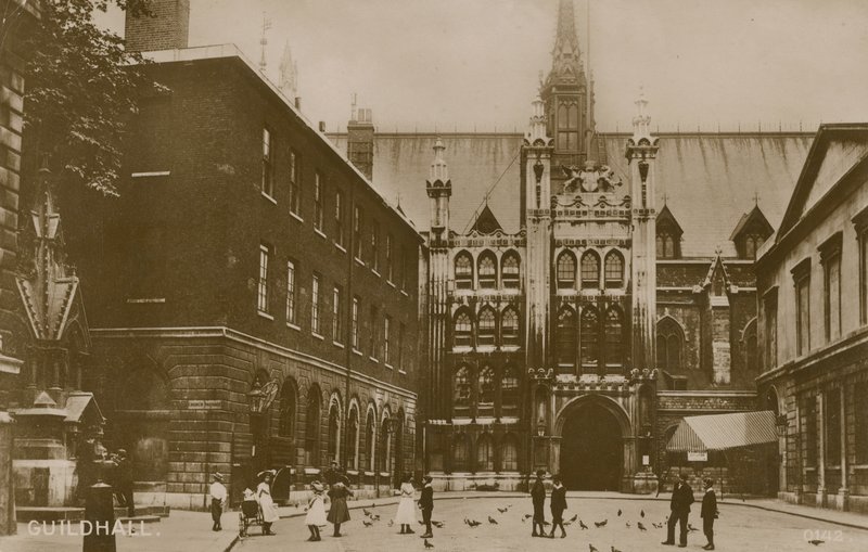Die Guildhall, London von English Photographer