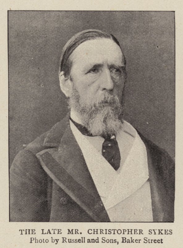 Der verstorbene Mr. Christopher Sykes von English Photographer