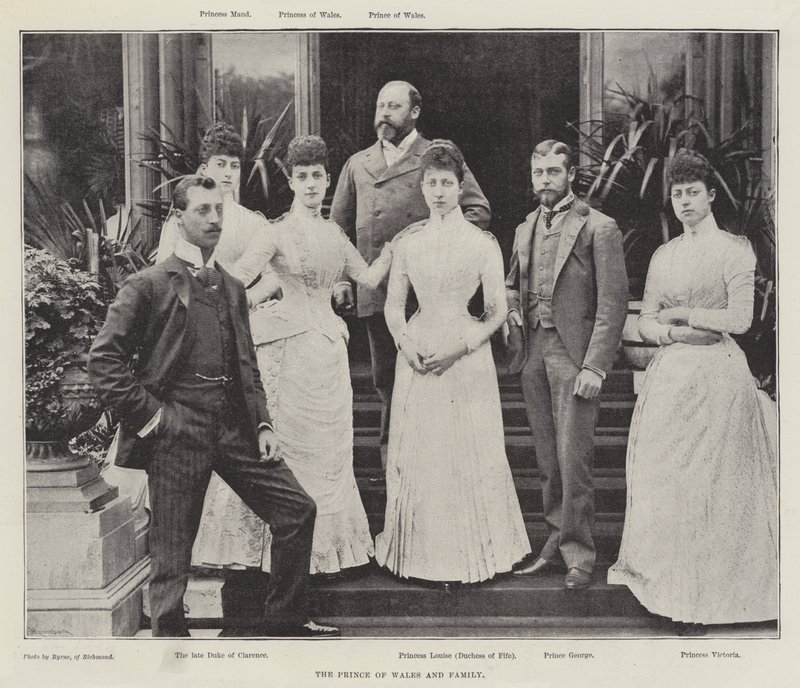 Der Prinz von Wales und Familie von English Photographer