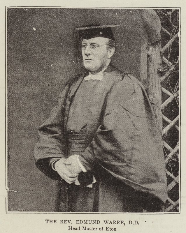 Der Reverend Edmund Warre, DD von English Photographer