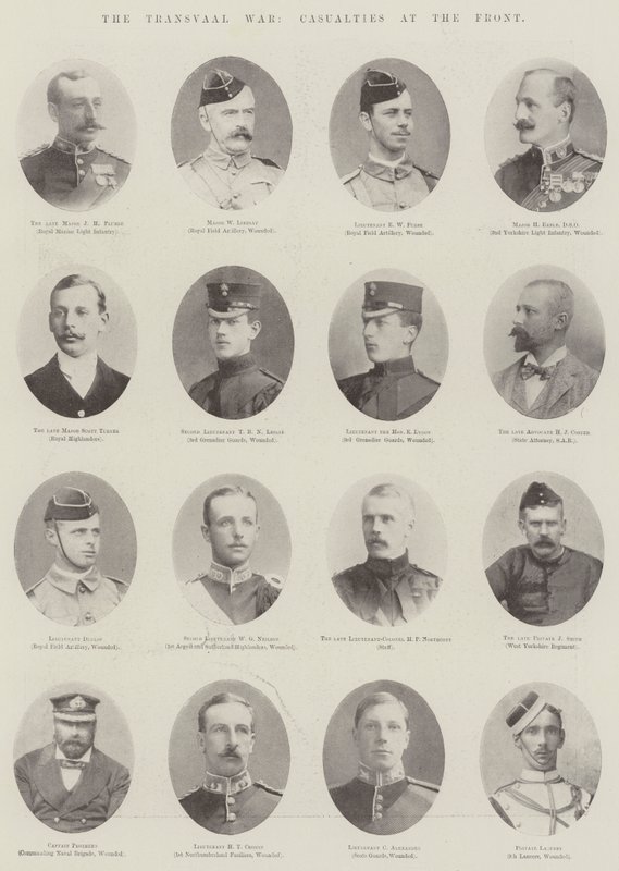 Der Transvaal-Krieg, Verluste an der Front von English Photographer