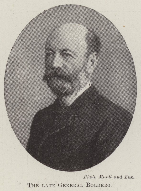 Der verstorbene General Boldero von English Photographer