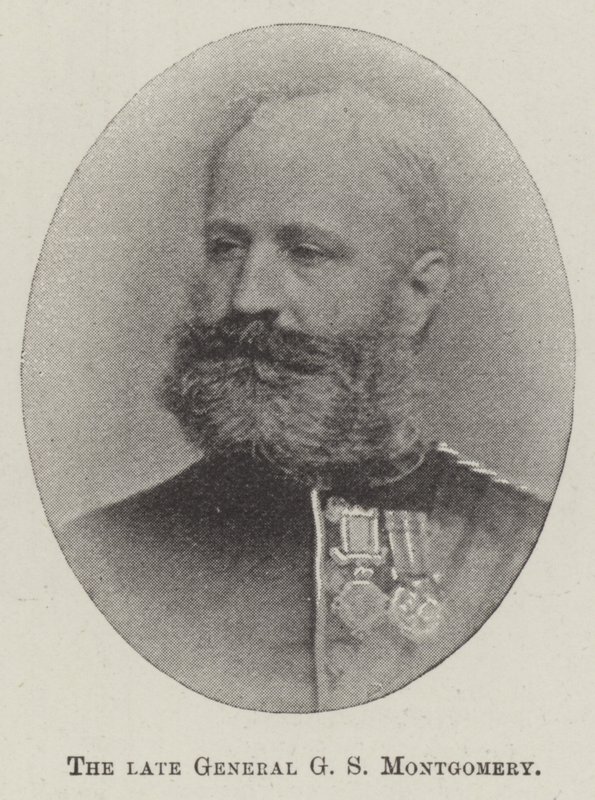Der verstorbene General G. S. Montgomery von English Photographer