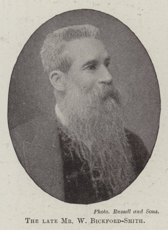 Der verstorbene Mr W Bickford-Smith von English Photographer