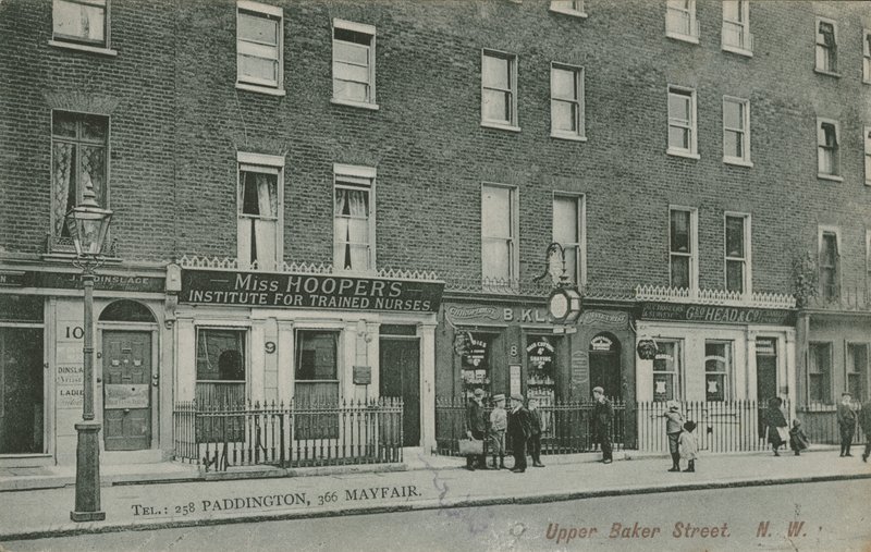 Upper Baker Street, London von English Photographer