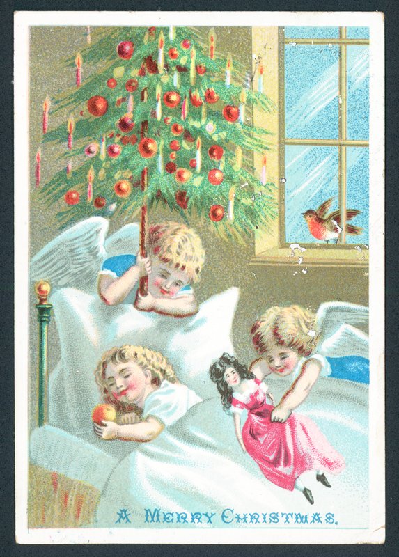 Fröhliche Weihnachten - Grußkarte von English School