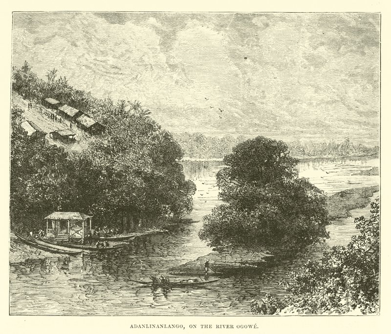 Adanlinanlango, am Fluss Ogowe von English School