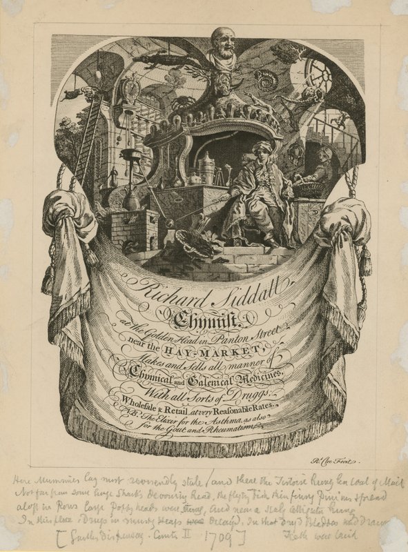 Werbung für Richard Siddall von English School