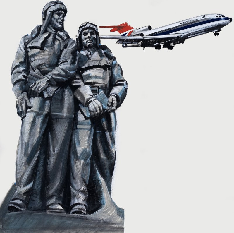 Flieger und Flugzeuge von English School