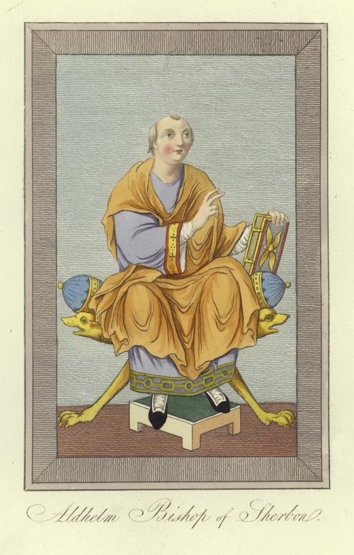 Aldhelm, Bischof von Sherborne von English School