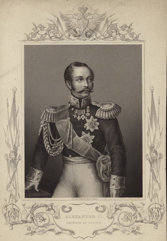Alexander II. von Russland von English School