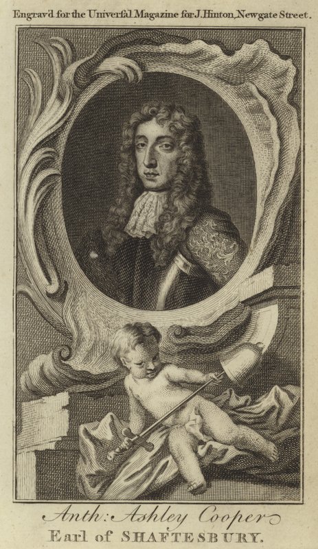 Anth: Ashley Cooper, Earl of Shaftesbury von English School