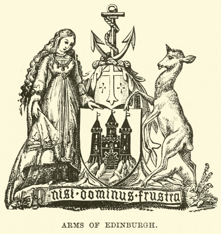 Wappen von Edinburgh von English School