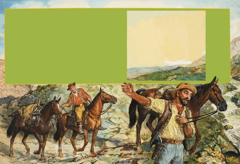 Australischer Goldrausch von English School