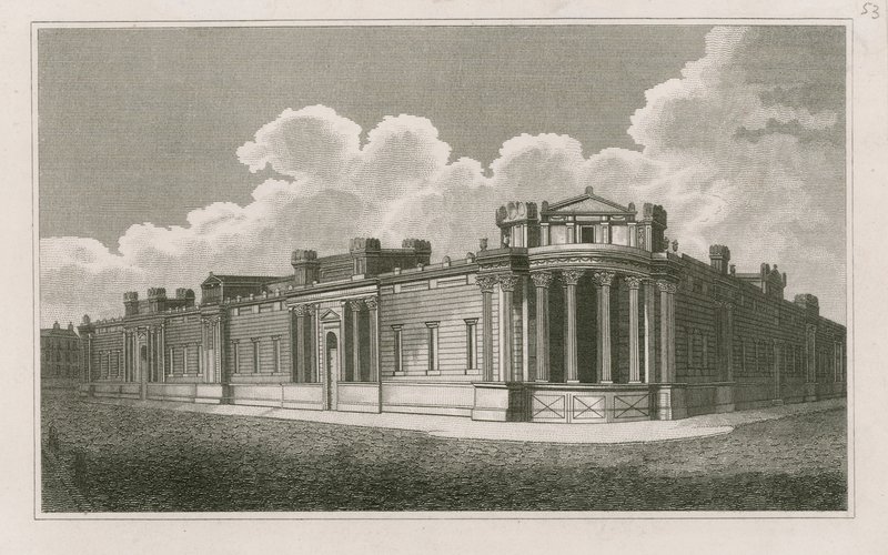 Bank of England, Sir John Soanes Fassaden von English School