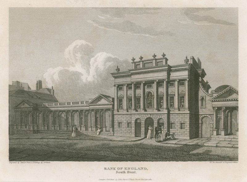 Bank of England, hinzugefügter Westflügel von English School