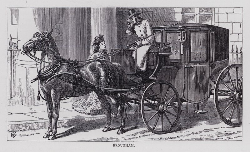 Brougham (Stich) von English School