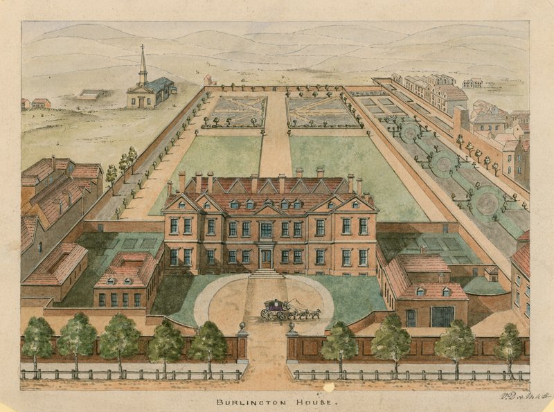 Burlington House, Piccadilly, London von English School