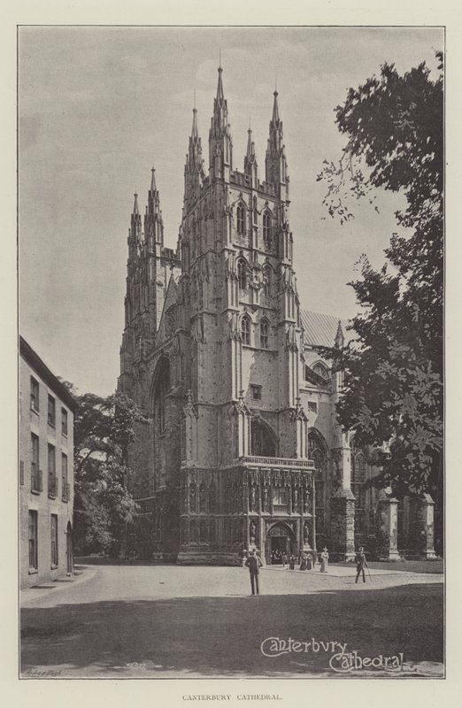 Kathedrale von Canterbury von English School