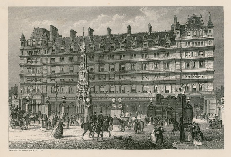 Charing Cross Bahnhof, London von English School