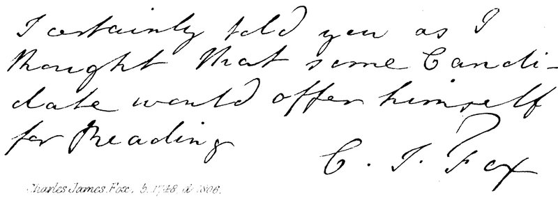 Charles James Fox, geb. 1748, gest. 1806 von English School