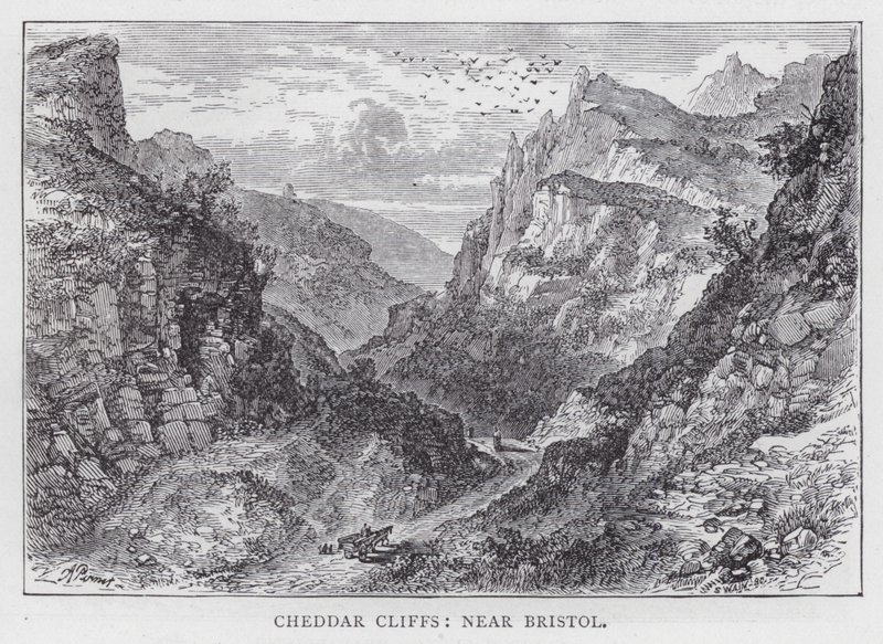 Cheddar-Klippen, bei Bristol von English School