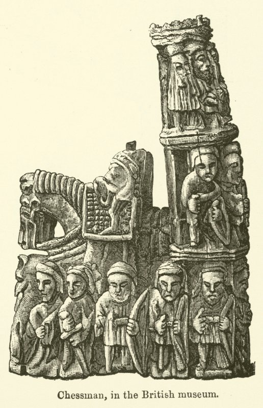 Schachfigur im British Museum von English School