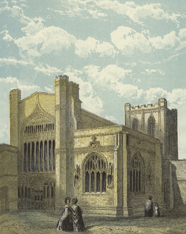 Chester Kathedrale, Südwestansicht von English School