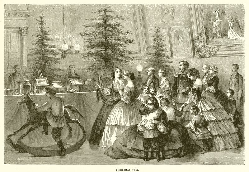 Weihnachtsbaum von English School