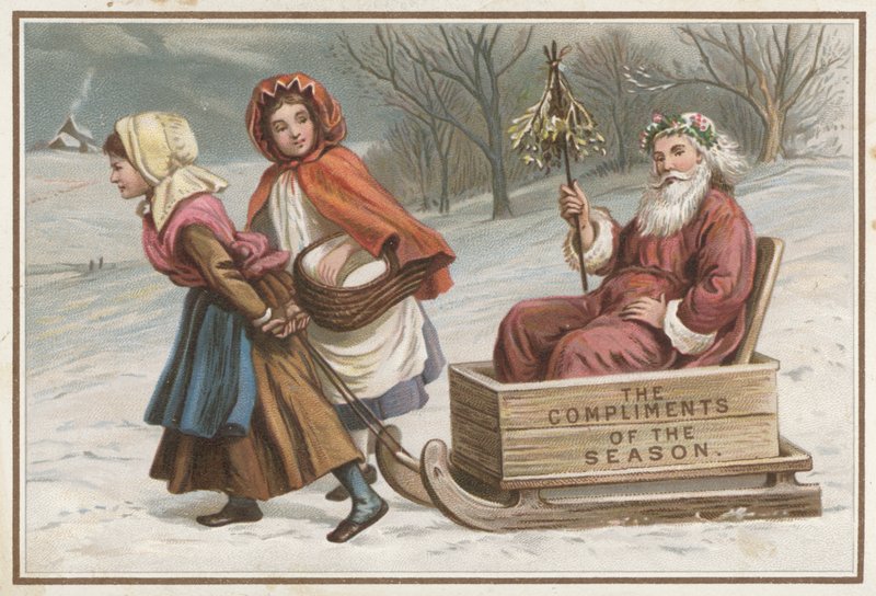 Weihnachtskarte von English School